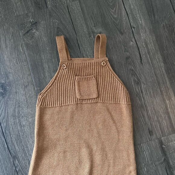 Mango Long knitted dungarees Overall size 9-12 months - Picture 4 of 8
